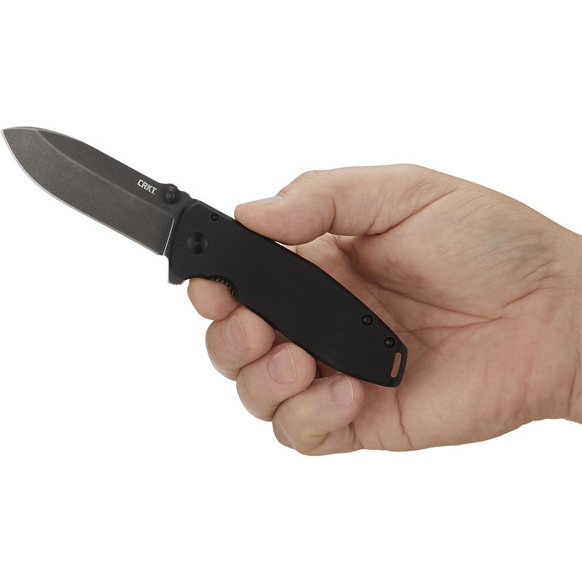 Navaja CRKT Squid Xm Framelock Black A/O 2495K - Image 4