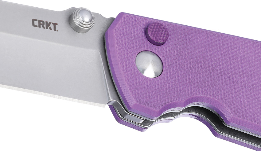 Navaja CRKT Squid Xm Button Lock Purple 2495P - Image 5