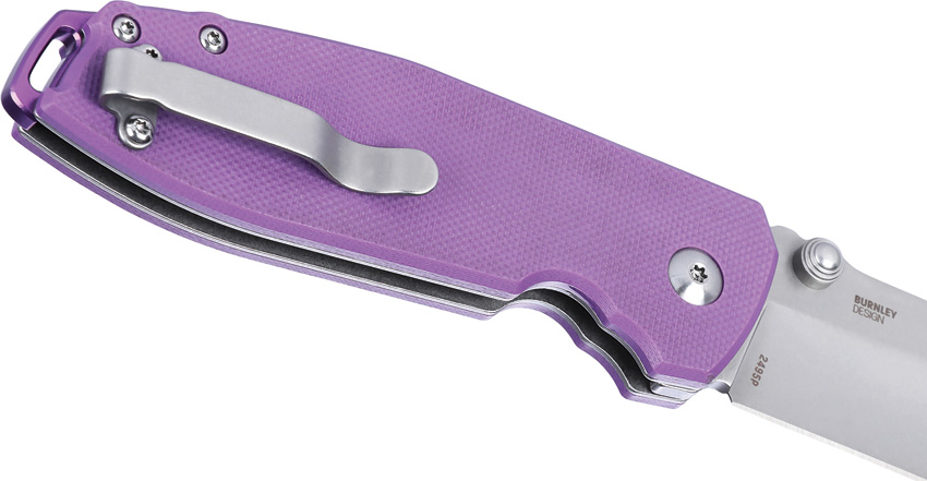 Navaja CRKT Squid Xm Button Lock Purple 2495P - Image 6