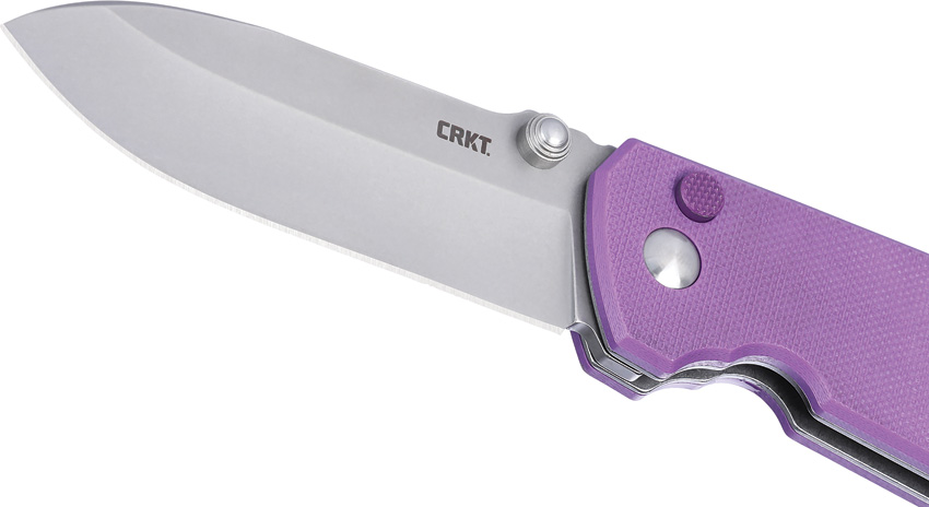 Navaja CRKT Squid Xm Button Lock Purple 2495P - Image 7