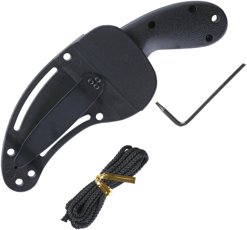 Navaja CRKT Bear Claw Fixed Blade Black 2511 - Image 2