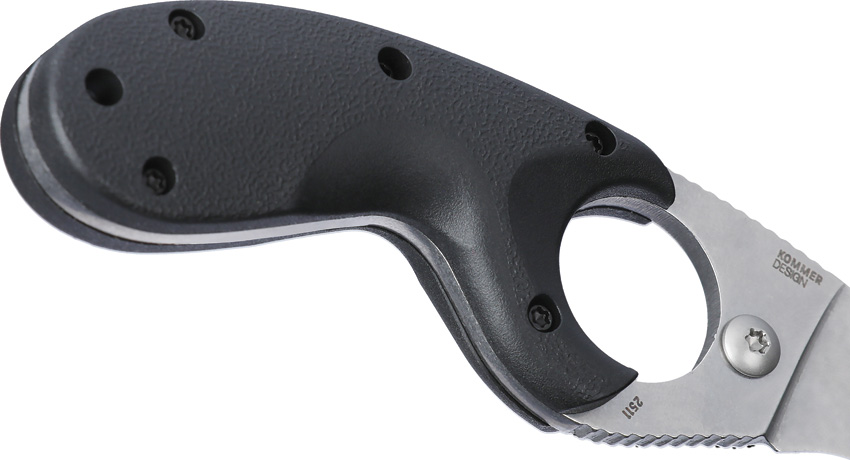 Navaja CRKT Bear Claw Fixed Blade Black 2511 - Image 4