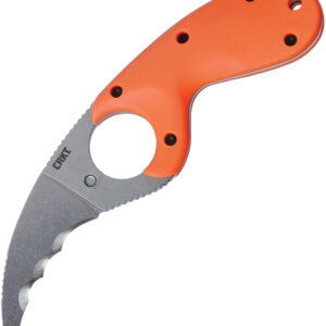Navaja CRKT Bear Claw Fixed Blade Orange 2511Er