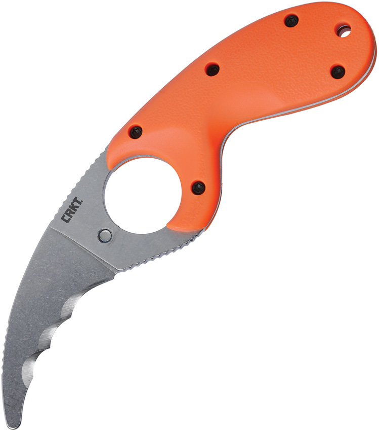 Navaja CRKT Bear Claw Fixed Blade Orange 2511Er