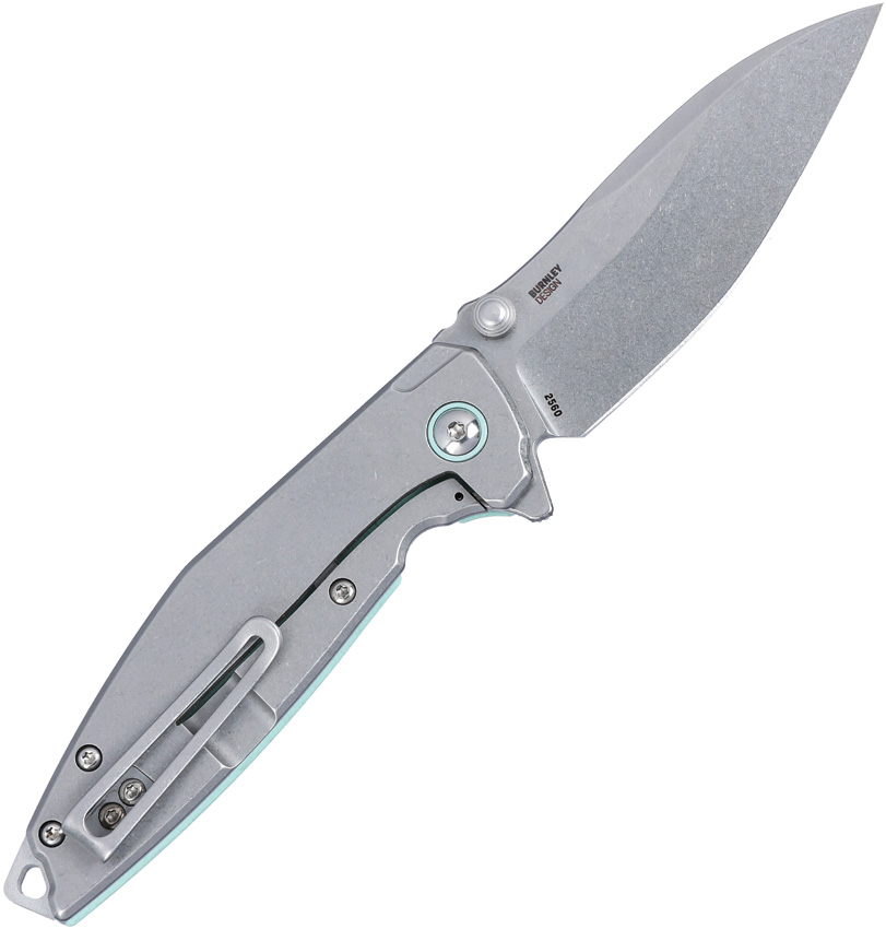 Navaja CRKT Ibis Framelock Blue 2560 - Image 3
