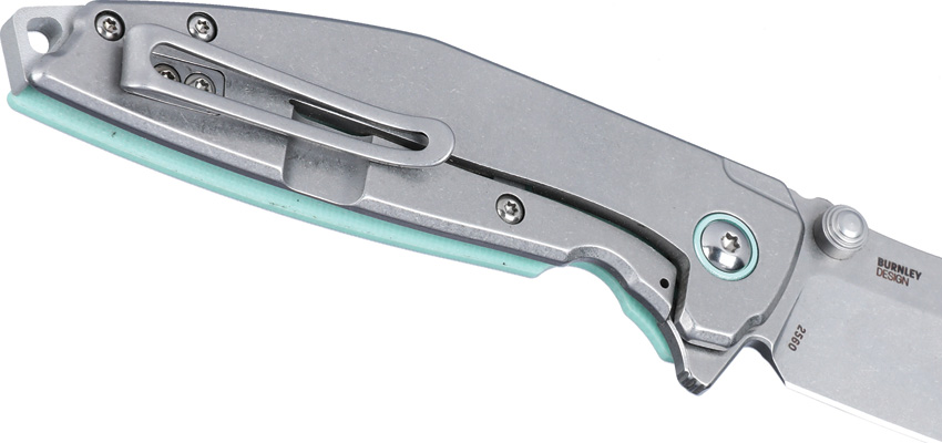 Navaja CRKT Ibis Framelock Blue 2560 - Image 6