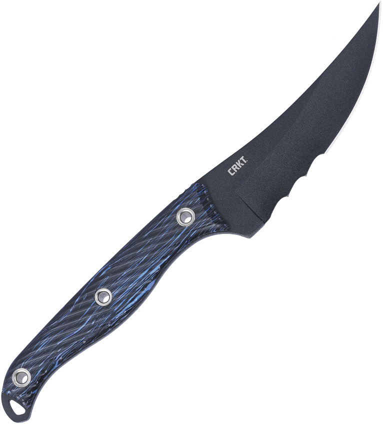 Navaja CRKT Clever Girl Fixed Blade Blue 2709B - Image 2