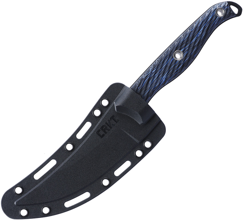 Navaja CRKT Clever Girl Fixed Blade Blue 2709B - Image 4