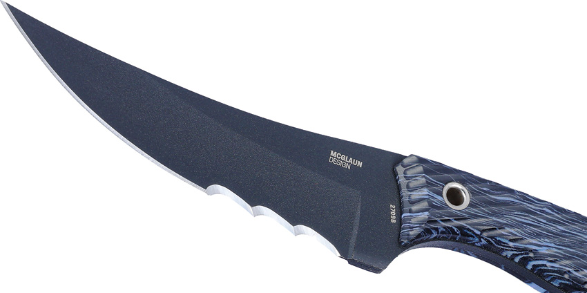 Navaja CRKT Clever Girl Fixed Blade Blue 2709B - Image 5