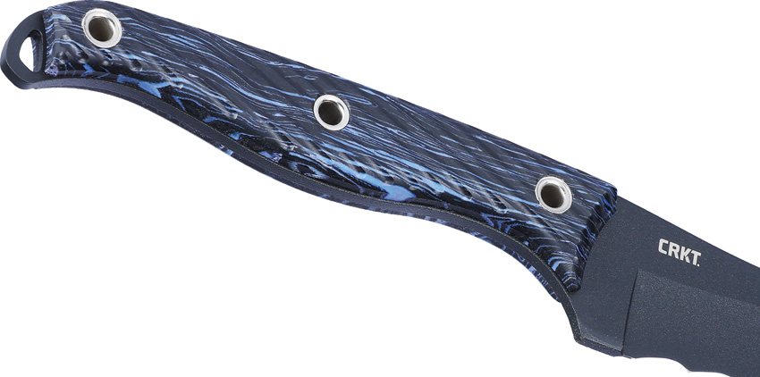 Navaja CRKT Clever Girl Fixed Blade Blue 2709B - Image 6