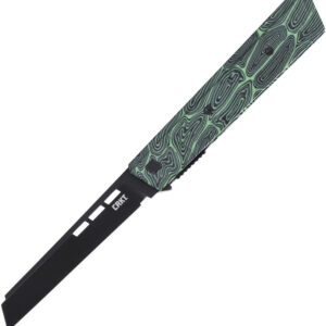 Navaja CRKT Zephyr Linerlock Green 3850G