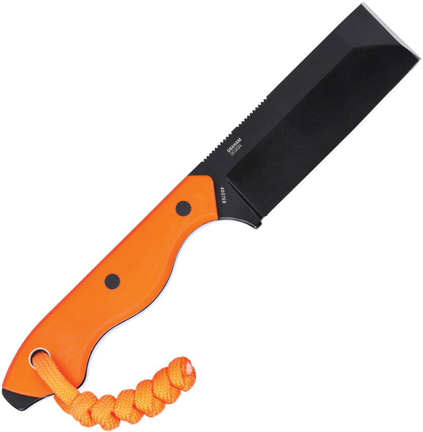 Navaja CRKT Razel Fixed Blade Orange 4037Er - Image 3
