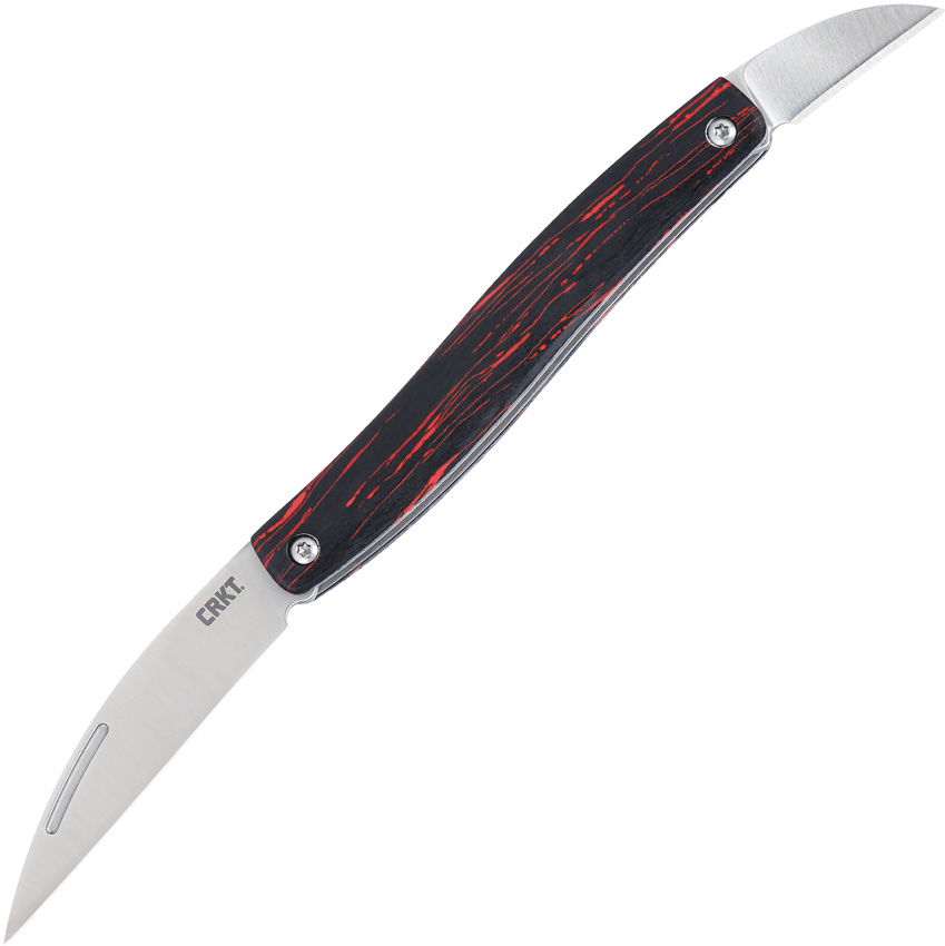 Navaja CRKT Forebear Slip Joint Blk/Red 4810