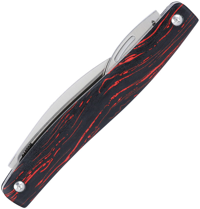 Navaja CRKT Forebear Slip Joint Blk/Red 4810 - Image 2