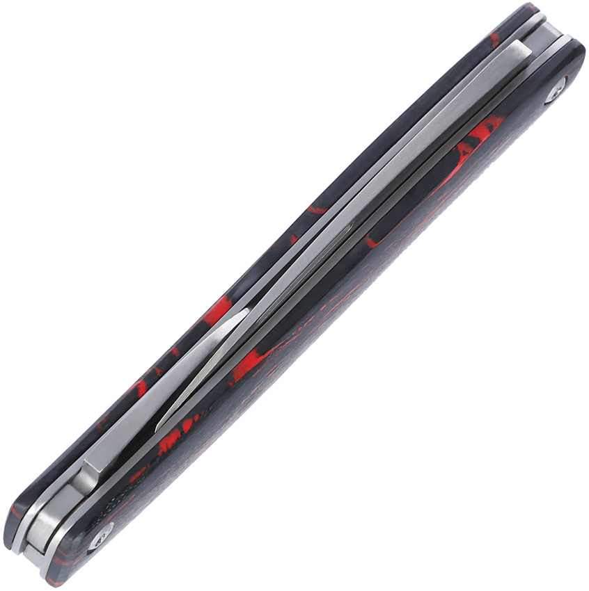 Navaja CRKT Forebear Slip Joint Blk/Red 4810 - Image 3