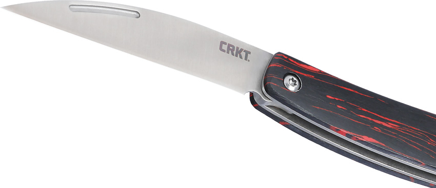 Navaja CRKT Forebear Slip Joint Blk/Red 4810 - Image 4