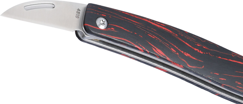 Navaja CRKT Forebear Slip Joint Blk/Red 4810 - Image 5