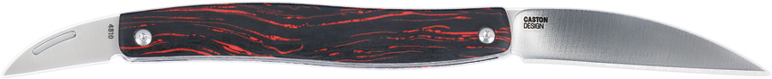 Navaja CRKT Forebear Slip Joint Blk/Red 4810 - Image 6