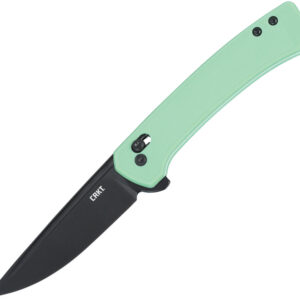 Navaja CRKT Q Compact Crossbar Lock Grn 7075B