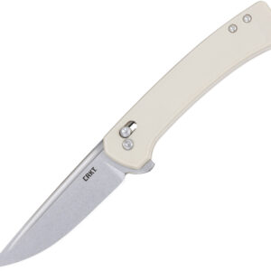 Navaja CRKT Q Compact Crossbar Lock Wht 7075S