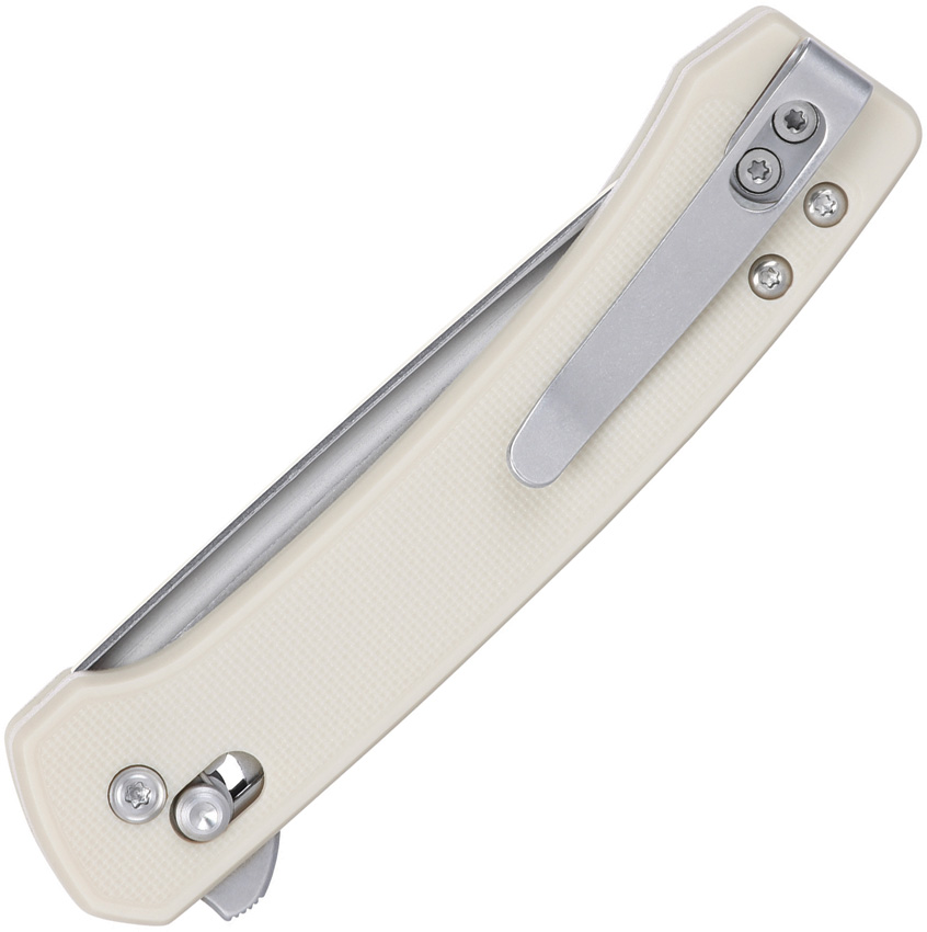 Navaja CRKT Q Compact Crossbar Lock Wht 7075S - Image 2
