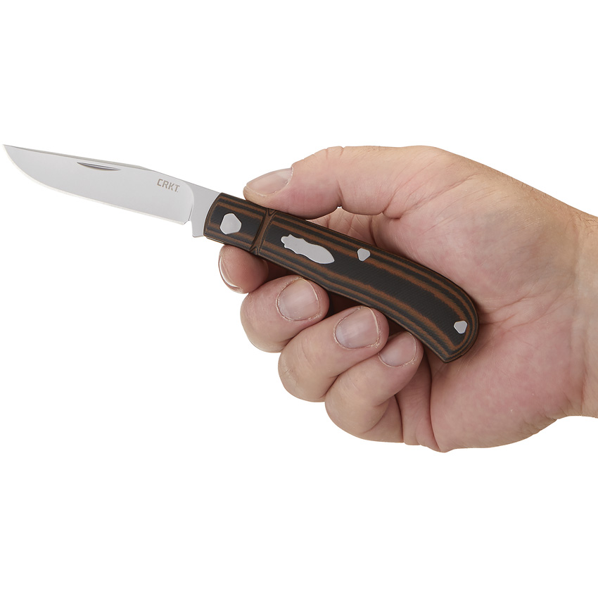 Navaja CRKT Venandi Brown 7100 - Image 4