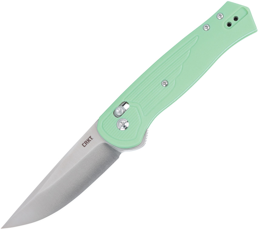 Navaja CRKT Sero Crossbar Lock Green 7170B