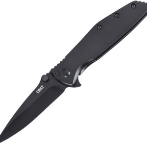 Navaja CRKT Slag Framelock A/O Black 7600K