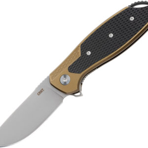 Navaja CRKT Jake Linerlock Brown K360Gxp