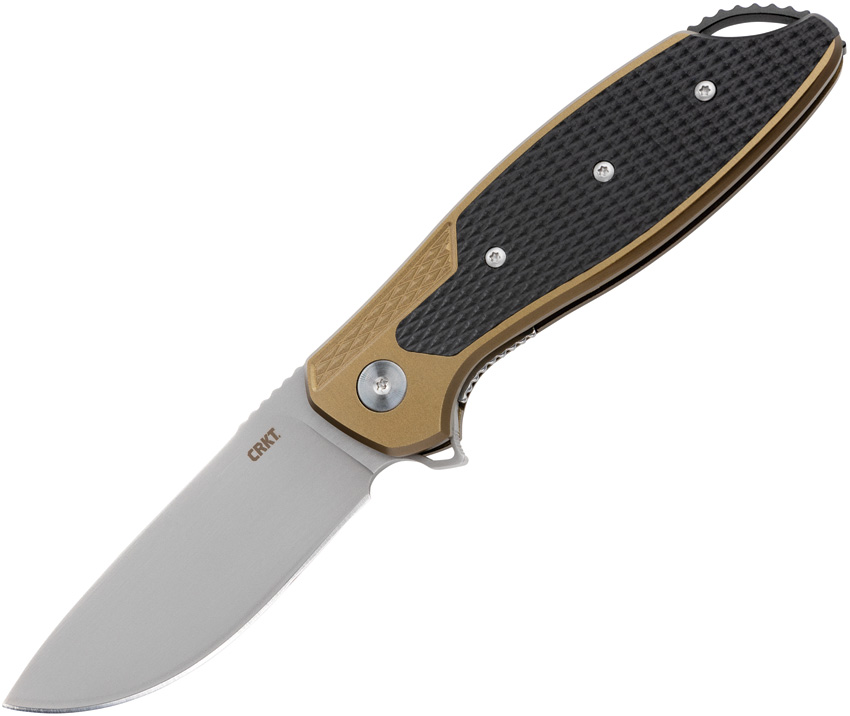 Navaja CRKT Jake Linerlock Brown K360Gxp