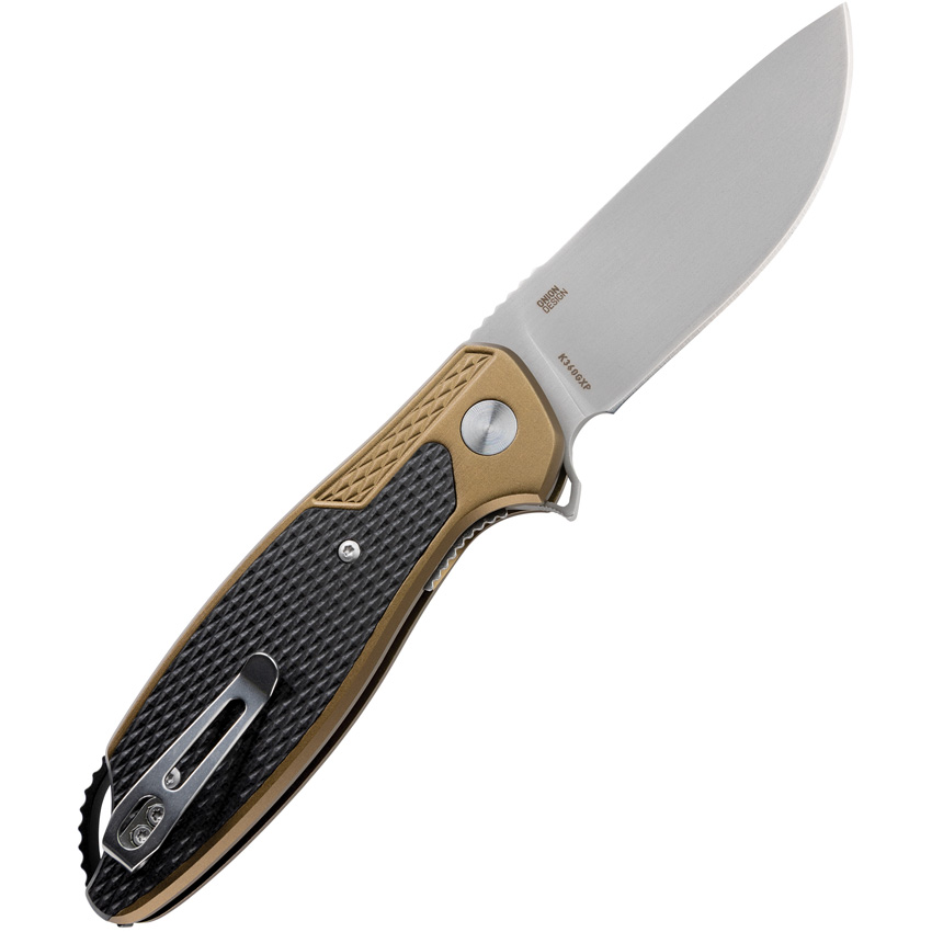 Navaja CRKT Jake Linerlock Brown K360Gxp - Image 5