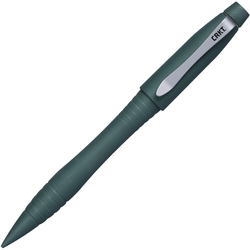 Navaja CRKT Williams Defense Pen Green Tpenwrg - Image 2