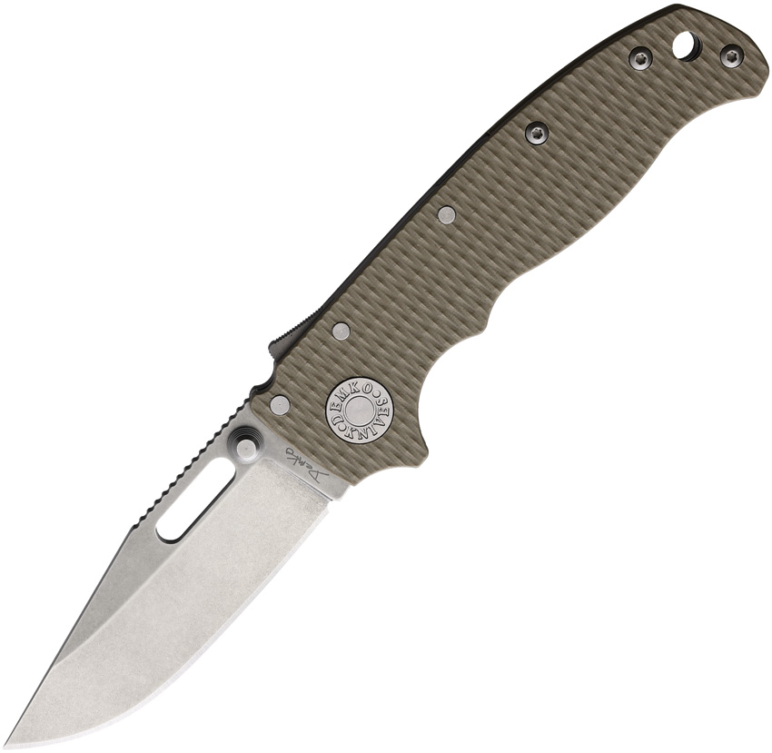 Navaja Demko Ad 20.5 Shark-Lock S35Vn Tan 20.5 S35Vn Clip Tan
