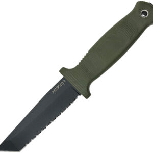 Cuchillo Demko Armiger 4 Fixed Blade Tanto Od Arm4-80Crv2-Od-Tp-Serr