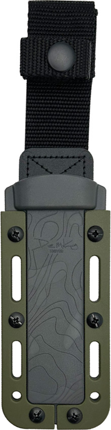 Cuchillo Demko Armiger 4 Fixed Blade Tanto Od Arm4-80Crv2-Od-Tp-Serr - Image 2