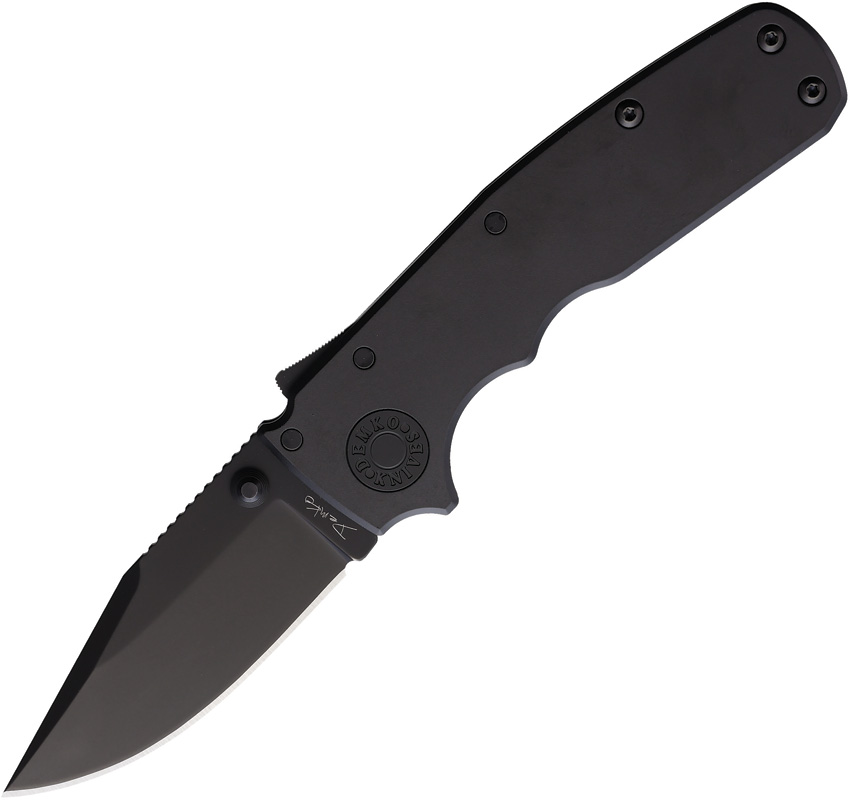 Navaja Demko Shark Cub Stealth Clip Pt Blk Shk Cub Stealth Blk