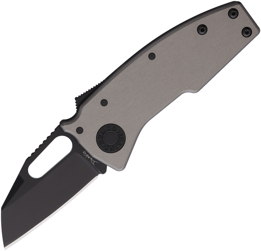 Navaja Demko Nano Shark Lock Stealth Gray Nano Stealth Gry