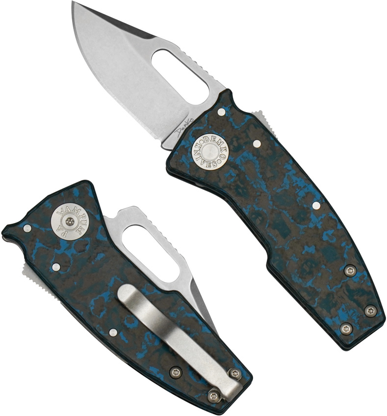 Navaja Demko Nano Shark Lock Fat Cf Clip Nano 20Cv Arctic Clip - Image 3