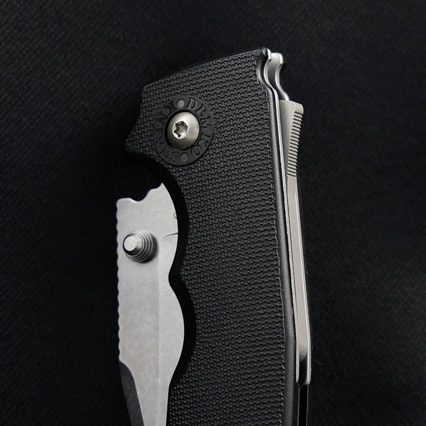 Navaja Demko Shark-Cub Shark-Lock Clip Sc-10A-Grivblk-Cp - Image 3