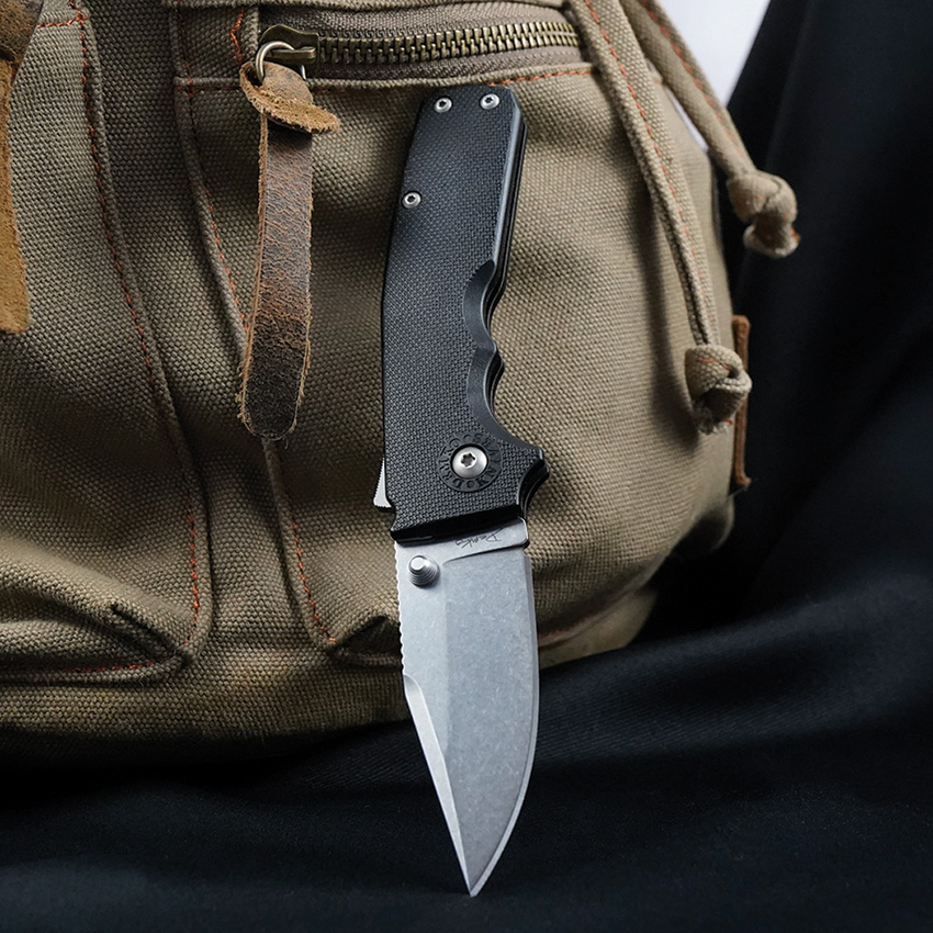 Navaja Demko Shark-Cub Shark-Lock Clip Sc-10A-Grivblk-Cp - Image 4