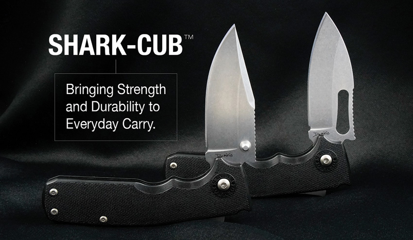 Navaja Demko Shark-Cub Shark-Lock Clip Sc-10A-Grivblk-Cp - Image 5