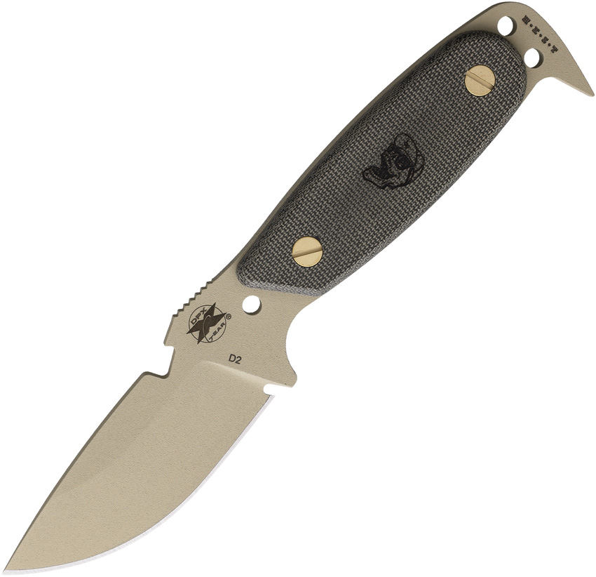 Cuchillo DPx Gear Hest Original Fixed Blade Tan Dphsx202