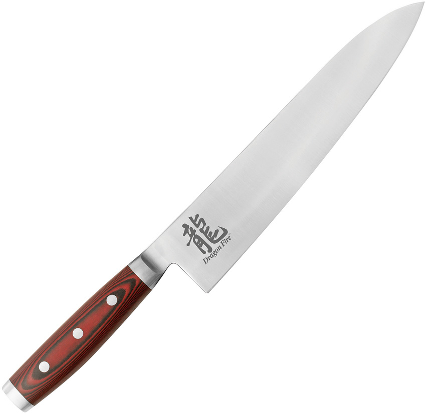Cuchillo Dragon by Apogee Chefs Knife 9.5In Drgf-Chef-0950