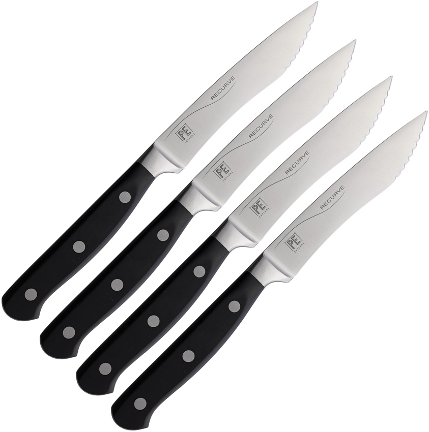 Set De Cuchillos Dragon by Apogee Recurve Steak Knife Set Aces-Kset-0401