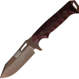 Cuchillo Dawson Knives Shepherd Fixed Blade Red 7.91164E+11