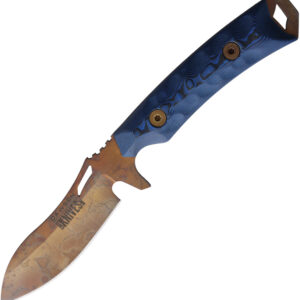 Cuchillo Dawson Knives Harvester Fixed Blade Blk/Blu 7.42761E+11