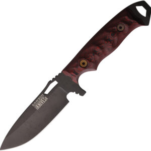 Cuchillo Dawson Knives Nomad Fixed Blade Red/Black 7.91164E+11