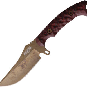 Cuchillo Dawson Knives Woodsman Fixed Blade Blk/Red 7.65464E+11