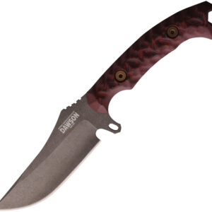 Cuchillo Dawson Knives Woodsman Fixed Blade Blk/Red 7.65464E+11