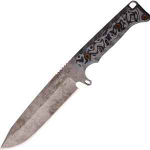 Cuchillo Dawson Knives Valor Fixed Blade Black/Gray 7.65454E+11